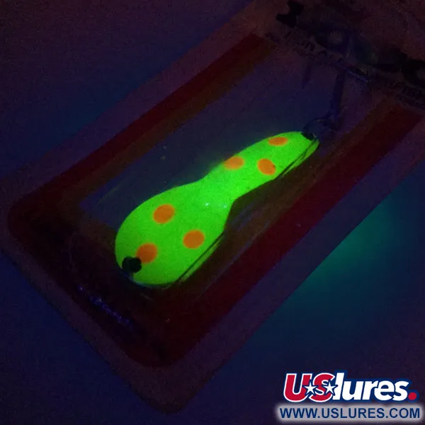 Luhr Jensen Loco 2 UV Plandavka, Žlutá/Červená/Nikl, 7g, UV, #10000