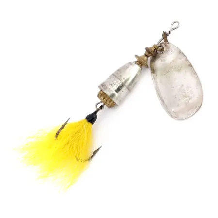 Blue Fox Super Vibrax 3 Foxtail Třpytka, Stříbro, 8g, peří, #10003