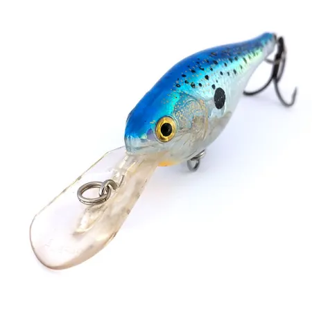 Rapala Glass Shad Rap Vobler, Modro-Stříbrná, 9g, vznášivý, #10028