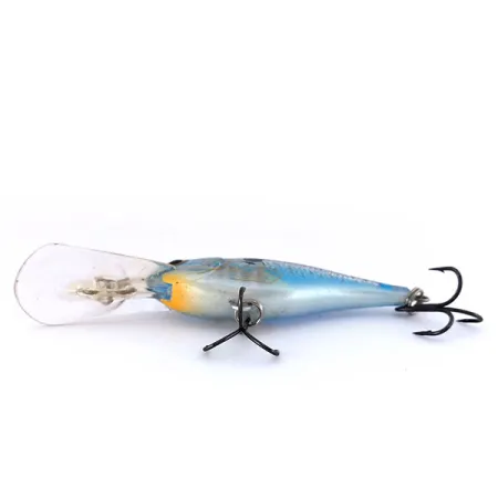 Rapala Glass Shad Rap Vobler, Modro-Stříbrná, 9g, vznášivý, #10028