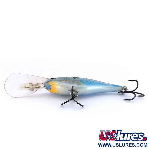 Rapala Glass Shad Rap Vobler, Modro-Stříbrná, 9g, vznášivý, #10028