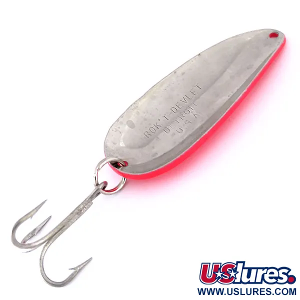 Eppinger Dardevle Rok't Devlet UV Plandavka, Červená/Černá/Nikl, 35g, #10062