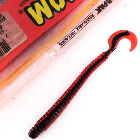 Zoom Super Salt Plus Gumová Nástraha, Red / Black, 18 ks, #10068