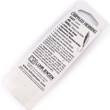 Luhr Jensen Crippled Herring Plandavka, Růžová perleť, 42g, #10071