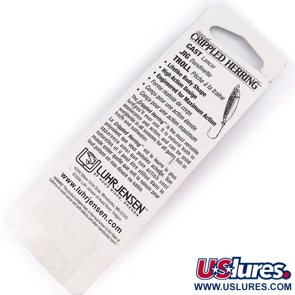 Luhr Jensen Crippled Herring Plandavka, Růžová perleť, 42g, #10071