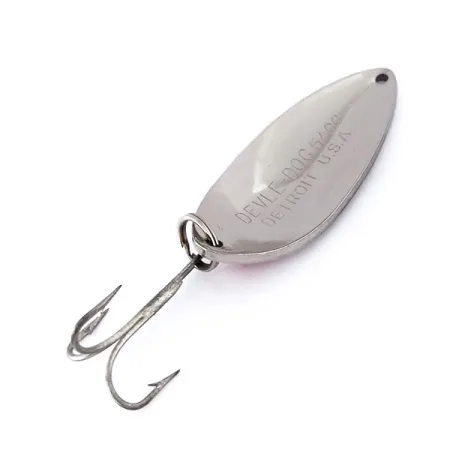 Dardevle Devle Dog Plandavka, Nikl / Červená, 18g, Vintage, #10104