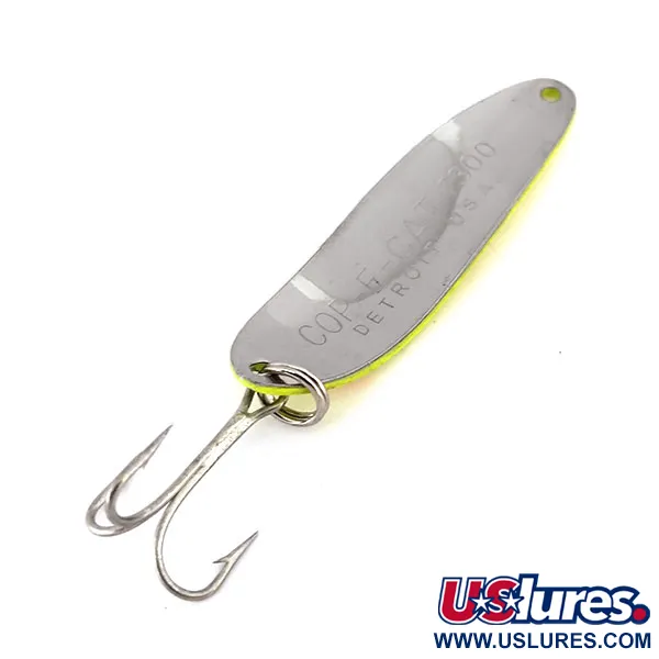 Dardevle Cop-E-Cat 7300 UV Plandavka, Žlutá/Červená/Nikl, 10g, UV, #10110