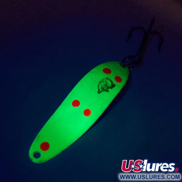 Dardevle Cop-E-Cat 7300 UV Plandavka, Žlutá/Červená/Nikl, 10g, UV, #10110