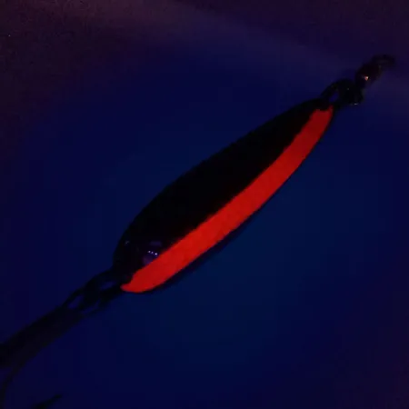 Luhr Jensen Krocodile Die #4 UV Plandavka, Mosaz/Oranžová, 14g, #10111