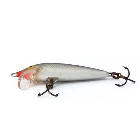 Rapala Original Floater F5 Wobler, Silver (S), 2,3g, Balsové dřevo, #10119