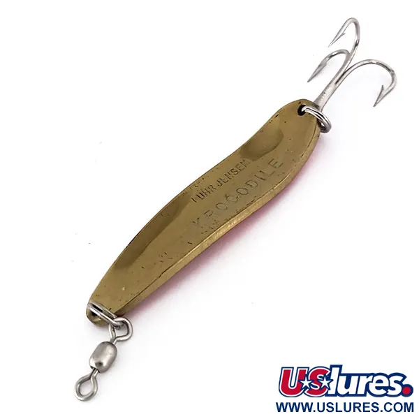 Luhr Jensen Krocodile Die #4 UV Plandavka, Zlatá/Oranžová, 21g, UV, #10159