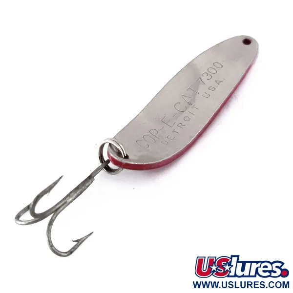 Dardevle Cop-E-Cat 7400 Plandavka, Červená/Bílá/Nikl, 14g, #10167