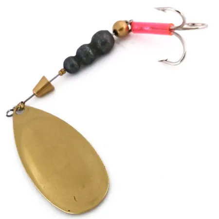 Vintage Mepps Comet 5 Třpytka, Mosaz, 8cm, Růžový atraktor, #10199