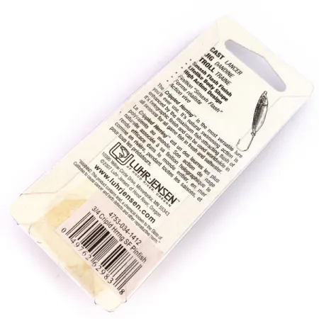 Luhr Jensen Crippled Herring Plandavka, Okoun, 21g, Holografická, #10234