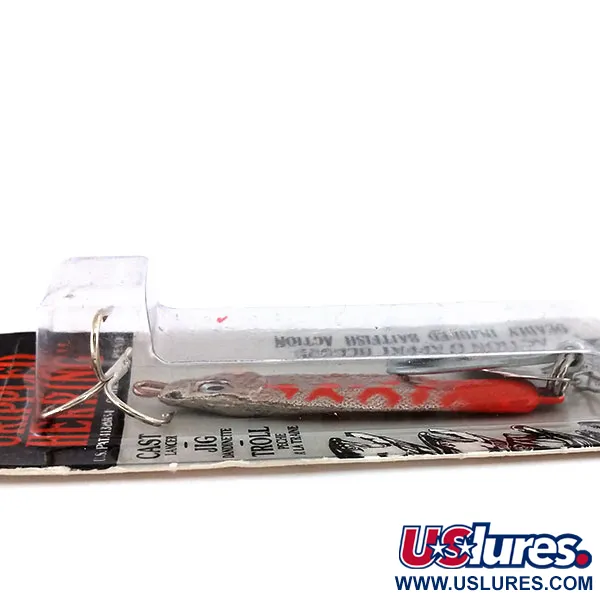 Luhr Jensen Crippled Herring Třpytka, Fire Red, 21g, List, #10235