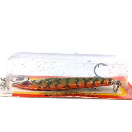 Luhr Jensen Nordic #60 Vertikální pilkr, Fire Tiger, 56g, Nový, #10240