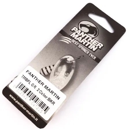 Panther Martin 2 Třpytka, Černá / Červená, 2.5g, Tečkovaná, #10247