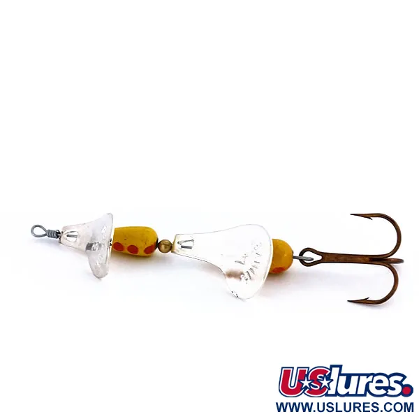 Panther Martin Minken Tandem Třpytka, Nikl/Žlutá/Červená, 14g, #10868