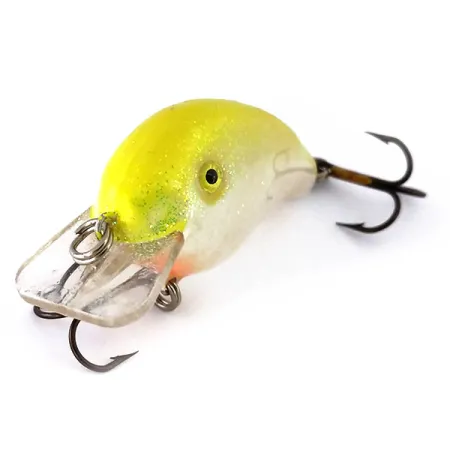 Strike King KVD 1.5 Hard Knock Crankbait, Pearl, 9.5g, Chrastítko, #10263