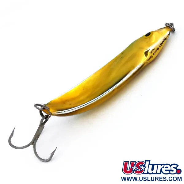 Rapala Minnow Spoon Plandavka, Zlatá/Zelená, 15g, Šupinový vzor, #10269