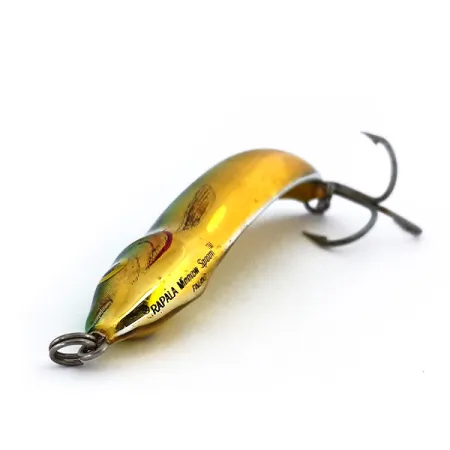 Rapala Minnow Spoon Plandavka, Zlatá/Zelená, 15g, Šupinový vzor, #10269