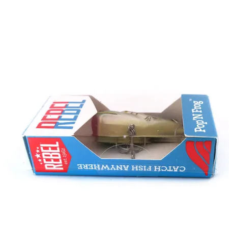 Rebel Pop'N Frog Popper, Zelená Žába, 7g, Vykrojená Tlama, #10286