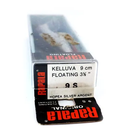 Rapala Original Floater F9 Wobler, S (Silver), 4g, Balza, #10319