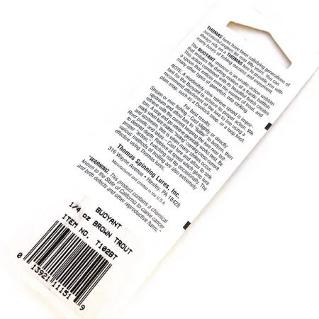 Thomas Buoyant Plandavka, Pstruh potoční, 7g, vintage, #10329