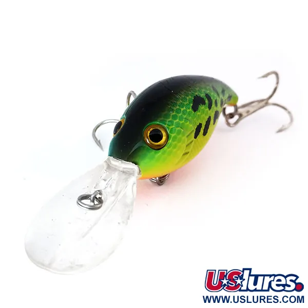 Bass Pro Shops XPS Lazer Eye Deep Diver Wobler, Fire Tiger, 12g, #10341