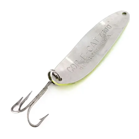 Dardevle Cop-E-Cat 7300 UV Plandavka, Žlutá/Zelená/Nikl, 10g, UV, #10360