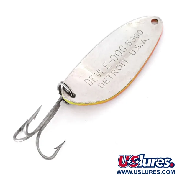 Eppinger Dardevle Devle Dog 5300 UV Plandavka, Žlutá/Oranžová, 10g, #10361