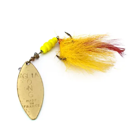 Mepps Aglia Long 4 Dressed Třpytka, Fluo, 17g, Bucktail, #10380