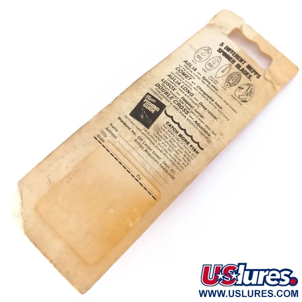 Mepps Aglia 3 Třpytka, Zlatá, 7g, Červená Bužírka, #10381