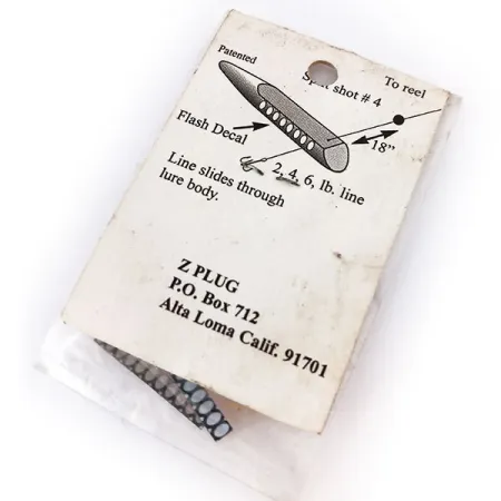 ZPlug Lures Z Plug Mini Průběžná nástraha, Zlatá, 2g, Inline design, #10390