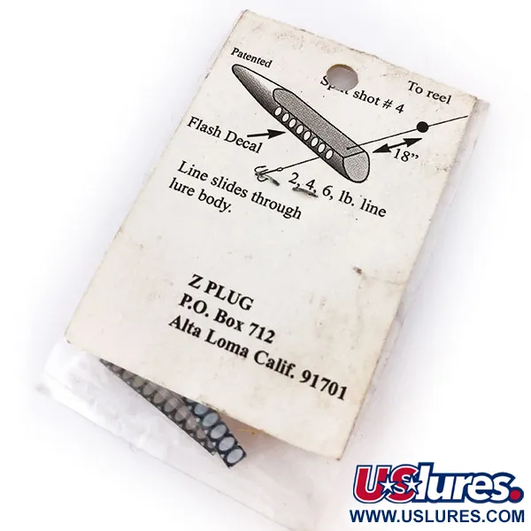 ZPlug Lures Z Plug Mini Průběžná nástraha, Zlatá, 2g, Inline design, #10390