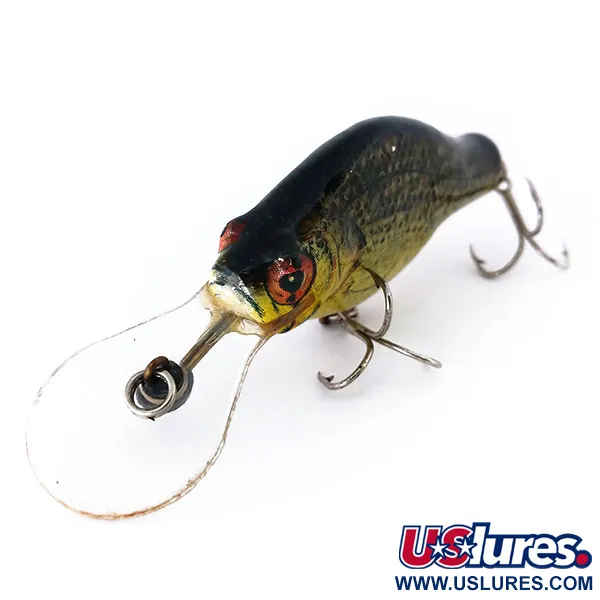 Bagley Balsa Small Fry Crappie Wobler, Zlatožlutý, 14g, Balsa, #10416