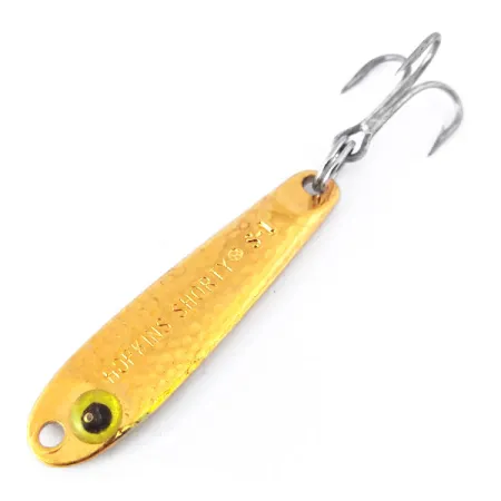 Hopkins s1 Jig Lure Třpytka, Tepané zlato, 9g, Vyrobeno v USA, #10428