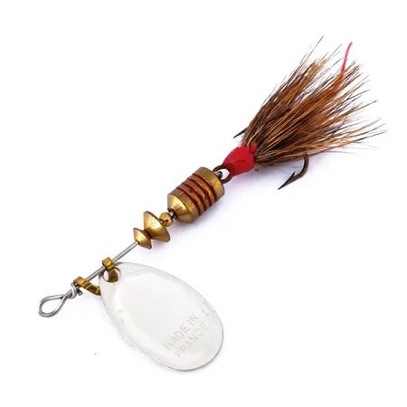 Mepps Aglia 1 Dressed Třpytka, Černá / Bílá, 3.5g, Trojhák, #10433