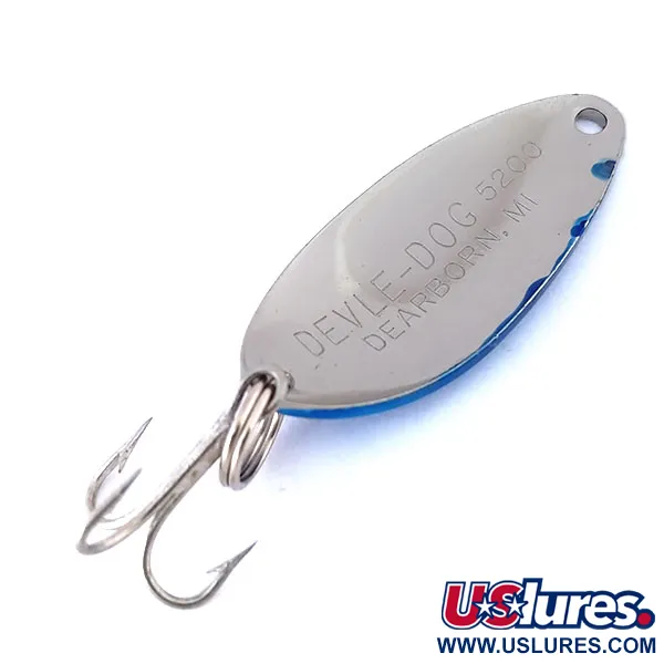 Dardevle Devle Dog 5200 Plandavka, Nikl / Modrá, 7g, #10447