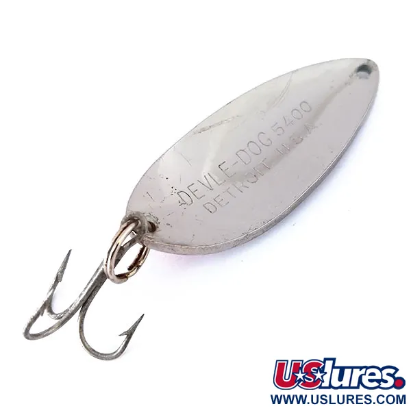 Plandavka Dardevle Devle Dog 5400, Nikl / Červená, 18g, Detroit, #10451