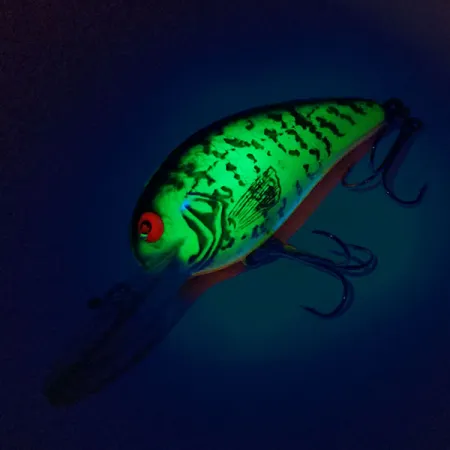 Bomber Model 6A UV Wobler, UV Glow, 9g, Fluorescenční, #10480
