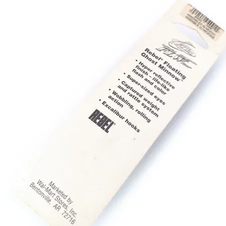 Rebel Excalibur Ghost Minnow Vobler, Rainbow Trout, 7g, Plovoucí, #10532