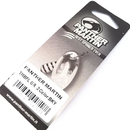 Panther Martin 2 Con Punti Třpytka, Black/Yellow, 2,5g, Inline list, #10552