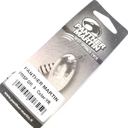 Panther Martin 9 Con Punti Třpytka, Červená/Žlutá, 11g, #10553