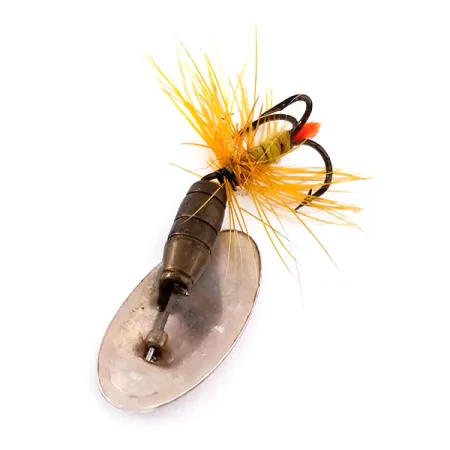 Panther Martin Zavorra con Mosca 4 Třpytka, Zlatá, 3g, Peří, #10554