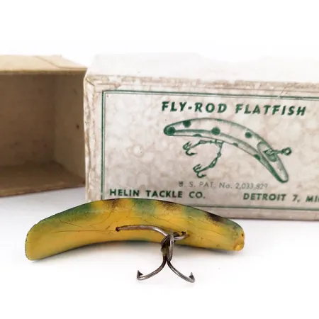 Helin Flatfish F6 Nástraha, Frog, 3g, Série Fly-Rod, #10575