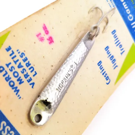 Hopkins s1 Jig Lure Plandavka, Tepaný Nikl, 9g, Nerez, #10578