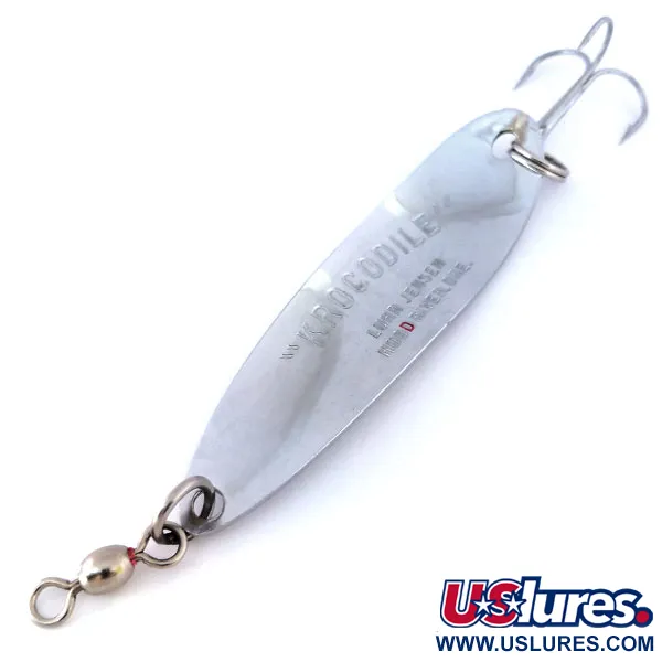 Luhr Jensen Krocodile Die #5 Plandavka, Tepaný nikl, 25g, #10586