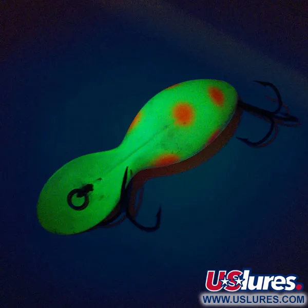 Heddon Tadpolly UV Wobler, Žlutá Oranžová, 7g, UV Glow, #10594
