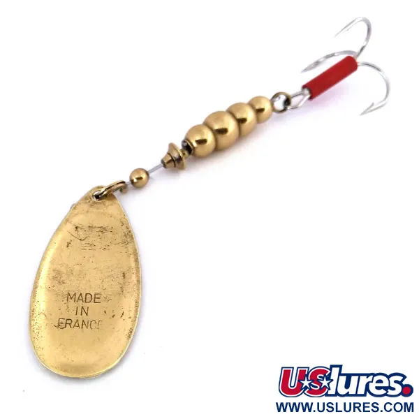 Mepps Aglia 5 Třpytka rotační, Mosaz, 14g, červený kembrik, #10601